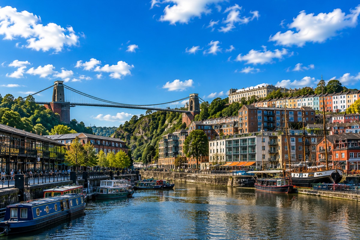 Bristol landmark collage artwork